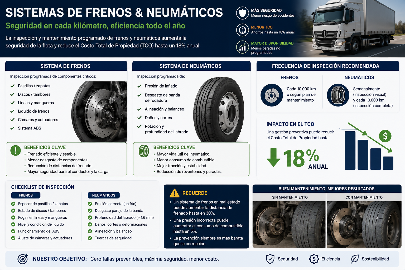 Revisión de frenos / Neumáticos